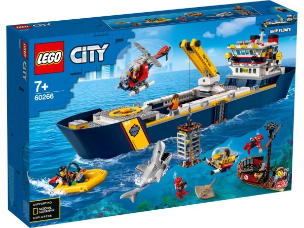 LEGO® 60266 City Oceans Meeresforschungsschiff