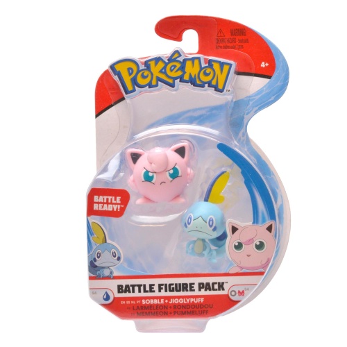 Pokemon Battle Figure Pack Memmeon und Pummeluff Wave 5