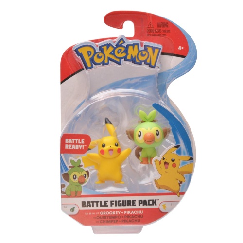 Pokemon Battle Figure Pack Chimpep und Pikachu Wave 5