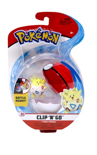 Pokemon Clip N Go Set Togepi &amp; Pokeball