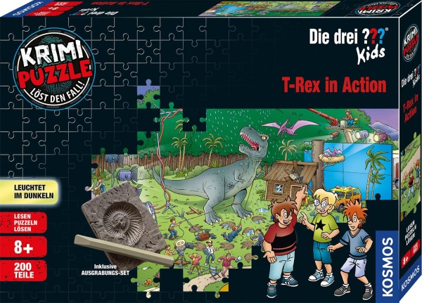 KOSMOS 68065 Krimipuzzle ??? Kids T-Rex 200 Teile Puzzle
