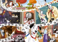 Jumbo 19487 Disney 101 Dalmatiner 1000 Teile Puzzle Classic Collection