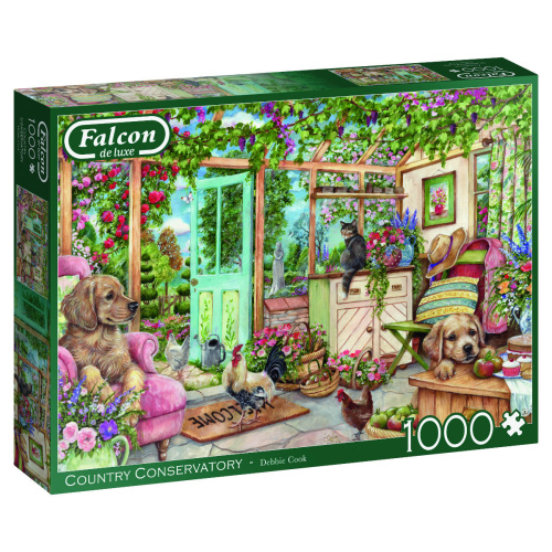 Jumbo 11314 Falcon - Country Conservatory 1000 Teile Puzzle