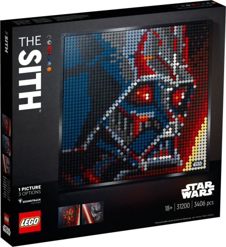 LEGO&reg; 31200 ART Star Wars Die Sith Kunstbild