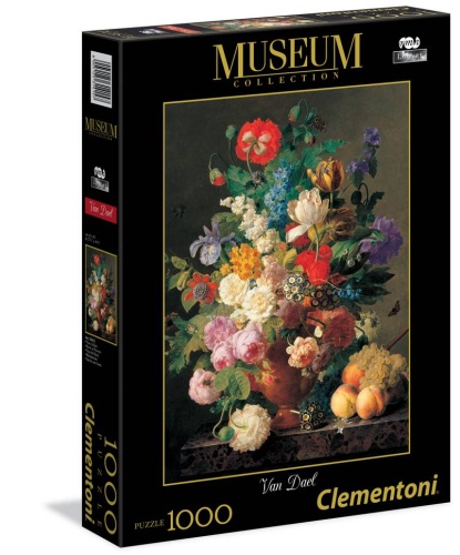 Clementoni 31415 Van Dael Blumenvase 1000 Teile Puzzle Museum Collection