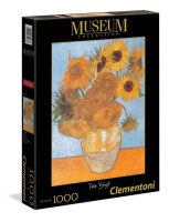Clementoni 31438 Van Gogh Vase mit Sonnenblumen 1000...