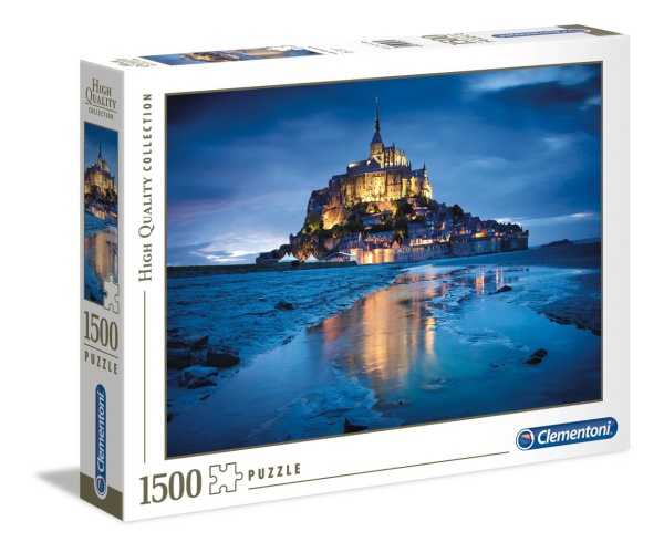 Clementoni 31994 Le Mont Saint-Michel 1500 Teile Puzzle High Quality Collection