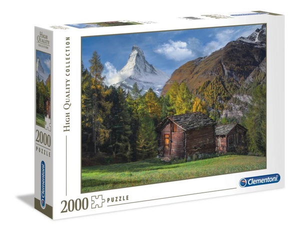 Clementoni 32561 Faszinierendes Matterhorn 2000 Teile Puzzle High Quality Collection