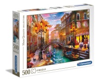 Clementoni 35063 Sonnenuntergang &uuml;ber Venedig 500 Teile Puzzle High Quality Collection