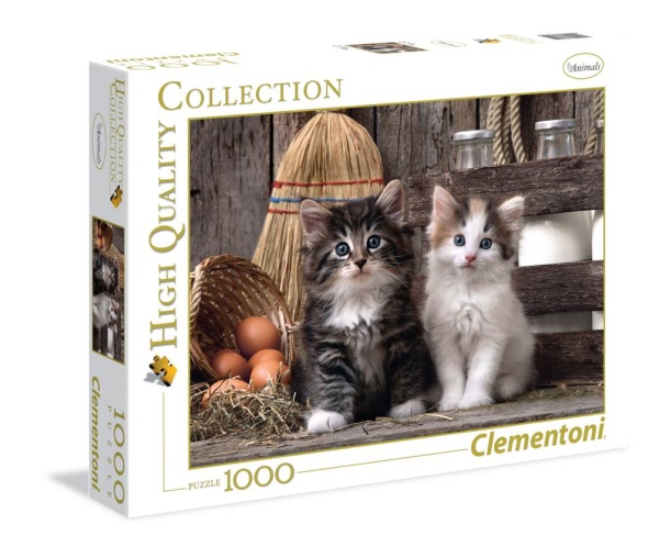 Clementoni 39340 Niedliche K&auml;tzchen 1000 Teile Puzzle High Quality Collection