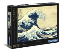 Clementoni 39378 Hokusai: Die gro&szlig;e Welle 1000 Teile Puzzle Museum Collection