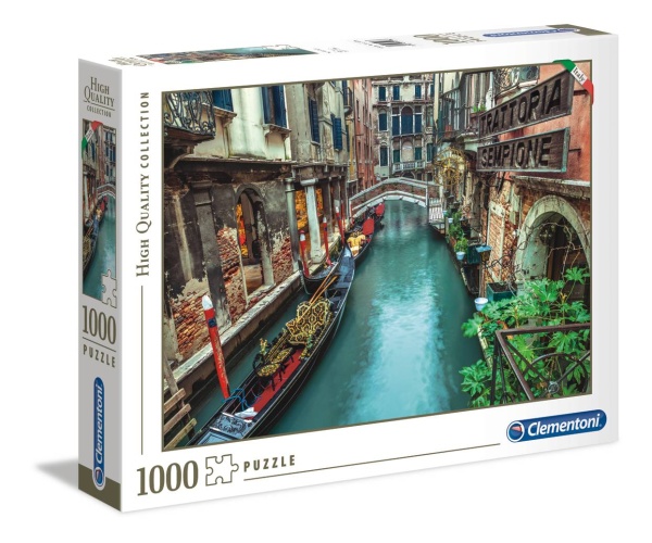 Clementoni 39458 Kanal in Venedig 1000 Teile Puzzle High Quality Collection