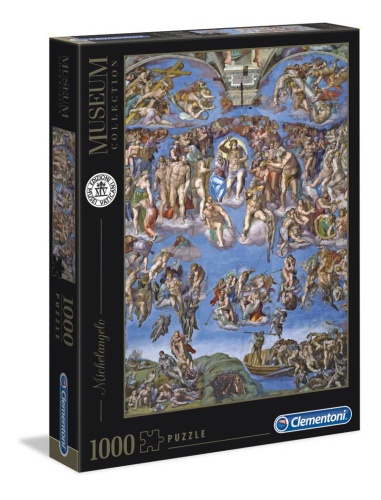 Clementoni 39497 Michelangelo - Das jüngste Gericht 1000 Teile Puzzle Museum Collection