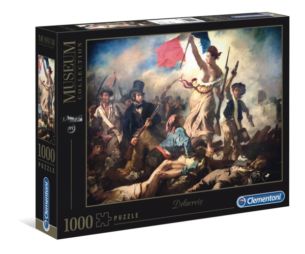 Clementoni 39549 Delacroix: Liberty Leading the People 1000 Teile Puzzle Museum Collection