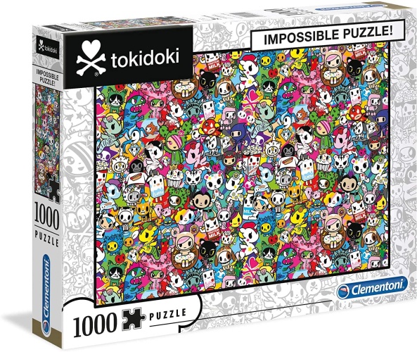 Clementoni 39555 Tokidoki 1000 Teile Impossible Puzzle