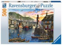 Ravensburger 15045 Morgens am Hafen 500 Teile Puzzle
