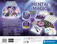 Clementoni 59182 Ehrlich Brothers Mental Magic Zauberkasten
