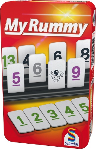 Schmidt 51281 MyRummy Bring-Mich-Mit-Spiel in Metalldose