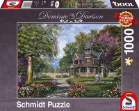 Schmidt Spiele 59617 Herrenhaus mit T&uuml;rmchen Dominic Davison 1000 Teile Puzzle