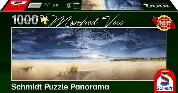Schmidt Spiele 59623 Unendliche Welt Sylt Manfred Voss 1000 Teile Panoramapuzzle