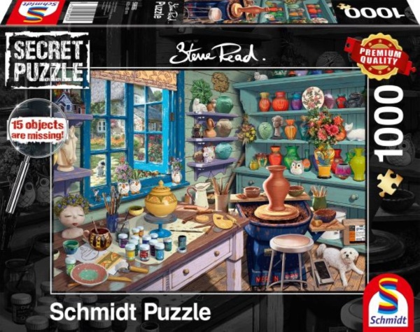 Schmidt 59656 Künstler-Atelier Secret 1000 Teile Puzzle