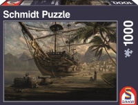 Schmidt Spiele 58183 Schiff vor Anker Standard 1000 Teile Puzzle