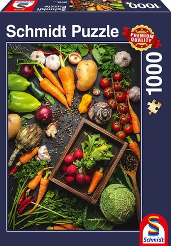 Schmidt Spiele 58398 Super-Food 1000 Teile Puzzle