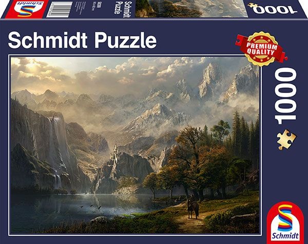 Schmidt 58399 Wasserfall-Idylle 1000 Teile Puzzle