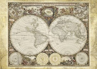 Schmidt 58178 Historische Weltkarte 2000 Teile Puzzle