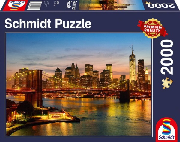 Schmidt 58189 New York 2000 Teile Puzzle