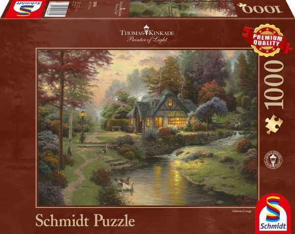 Schmidt 58464 Friedliche Abendstimmung Thomas Kinkade 1000 Teile Puzzle