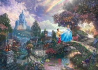Schmidt 59472 Disney Cinderella Thomas Kinkade 1000 Teile Puzzle