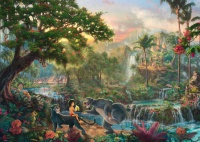 Schmidt 59473 Disney Dschungelbuch Thomas Kinkade 1000 Teile Puzzle