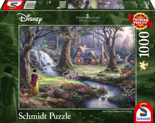 Schmidt 59485 Disney Schneewittchen Thomas Kinkade 1000 Teile Puzzle