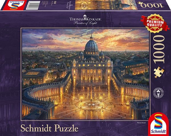 Schmidt 59628 Vatikan Thomas Kinkade 1000 Teile Puzzle