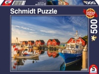 Schmidt 58955 Fischereihafen Wei&szlig;e Wiek 500 Teile Puzzle
