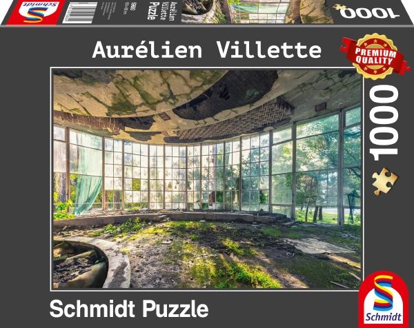 Schmidt Spiele 59680 Aurélien Villette - Altes Café in Abchasien 1000 Teile Puzzle