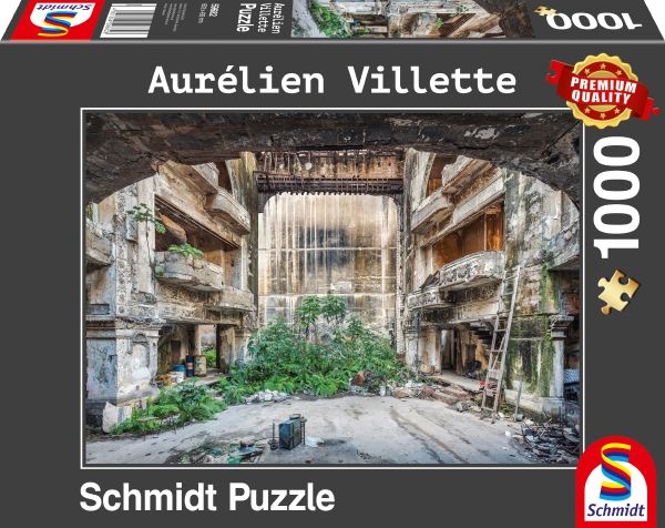 Schmidt Spiele 59682 Aurélien Villete - Kubanisches Theater 1000 Teile Puzzle