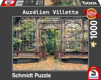 Schmidt Spiele 59683 Aur&eacute;lien Villete - Bewachsene Bogenfenster 1000 Teile Puzzle