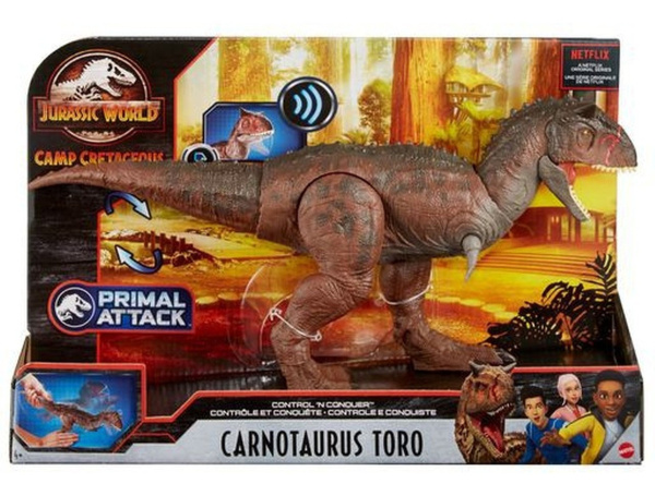 Mattel Jurassic World Animation Carnotaurus Toro