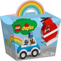 LEGO&reg; 10957 DUPLO Mein erster Feuerwehrhubschrauber und mein erstes Polizeiauto
