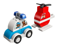 LEGO&reg; 10957 DUPLO Mein erster Feuerwehrhubschrauber und mein erstes Polizeiauto