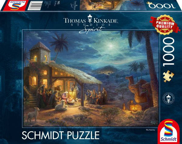 Schmidt 59676 Spirit Jesus Geburt 1000 Teile Puzzle