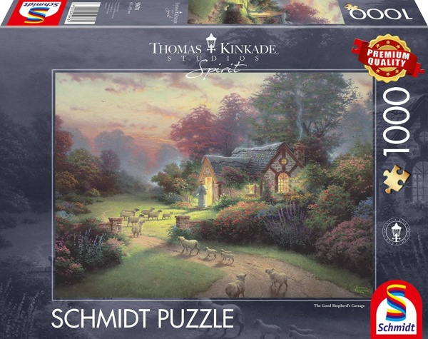 Schmidt 59678 Kinkade Spirit Cottage 1000 Teile Puzzle