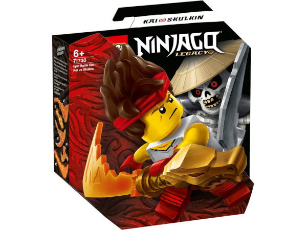 LEGO® 71730 NINJAGO Battle Set: Kai vs. Skulkin