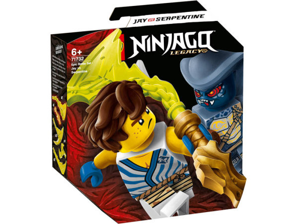 LEGO® 71732 NINJAGO Battle Set: Jay vs. Serpentine