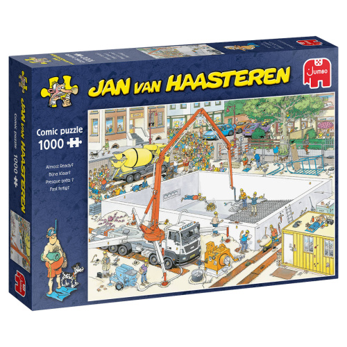 Jumbo 20037 Jan van Haasteren – Fast fertig? 1000 Teile Puzzle