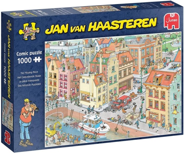 Jumbo 20041 Jan van Haasteren - Das fehlende Teil 1000 Teile Puzzle
