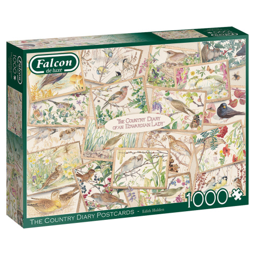 Jumbo 11336 Falcon - The Country Diary Postcards 1000 Teile Puzzle