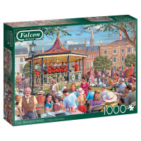 Jumbo 11330 Falcon - The Bandstand 1000 Teile Puzzle